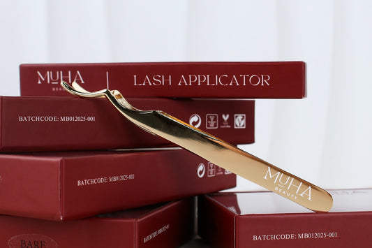 Lash tweezer gold